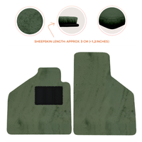 Premium Sheepskin Floor Mats for Lamborghini Aventador (2012-2022)