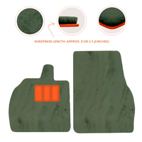 Luxury Sheepskin Floor Mats for Lamborghini Revuelto 2024-2025