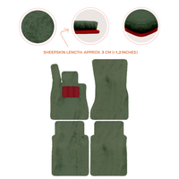Luxury Sheepskin Floor Mats for Mercedes-Benz G-Class W463 (2018-2023)