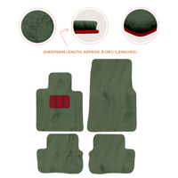 Premium Sheepskin Floor Mats for Rolls-Royce Shadow (1965-1977)