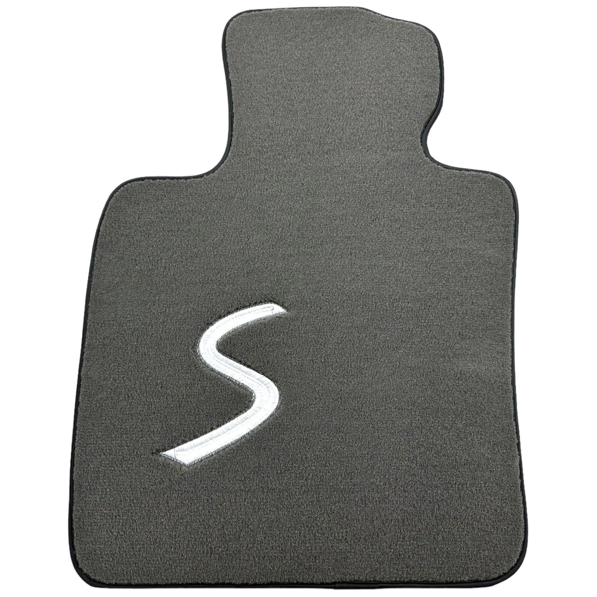 Grey Floor Mats for Mini Cabrio F57 Convertible (2016-2023) - AutoWin