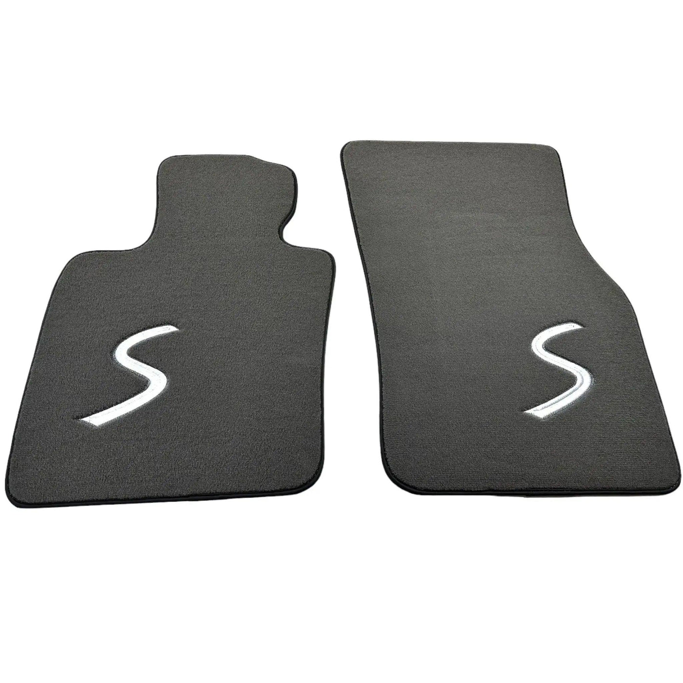 Grey Floor Mats for Mini Cabrio R52 Convertible (2004-2009) - AutoWin