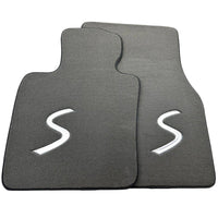 Grey Floor Mats for Mini Cabrio R56 Convertible (2009-2016) - AutoWin