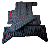 Leather Floor Mats For Lexus LX 600 (2022-2024) - AutoWin