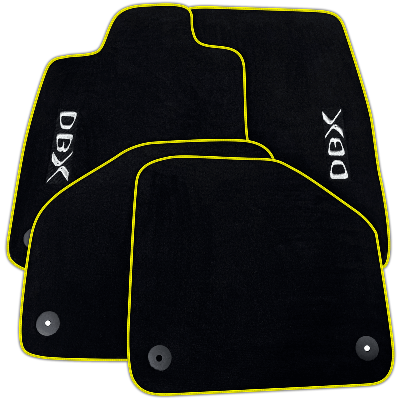 Black Floor Mats for Aston Martin DBX707 (2022-2026) SUV707 (2022-2026) SUV