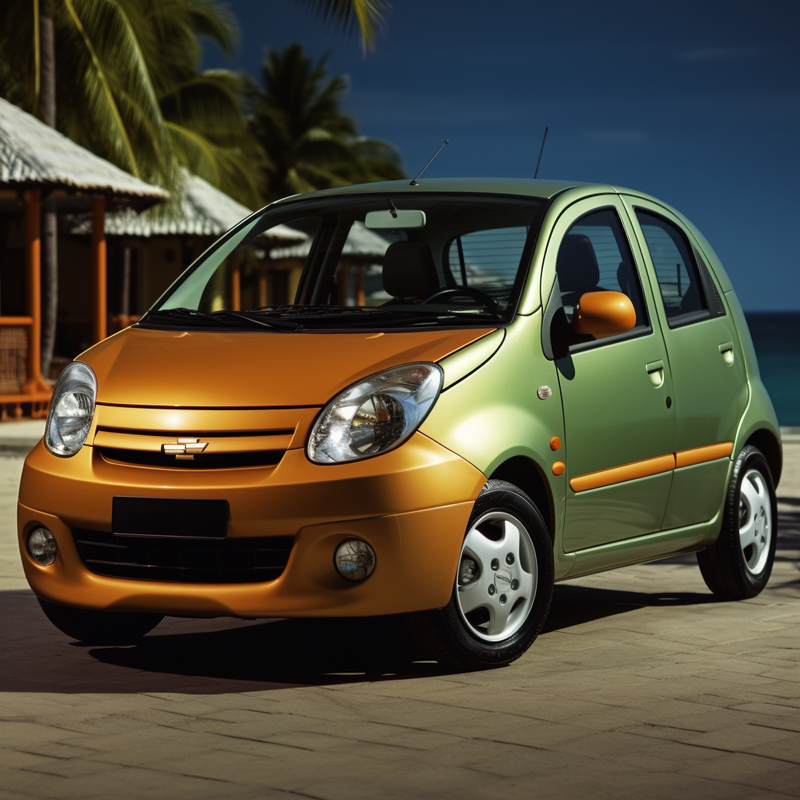 Autowins Premium-Fußmatten für Chevrolet Matiz Schrägheck (1998–2004)