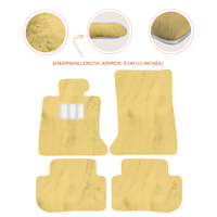 Premium Sheepskin Floor Mats for Rolls-Royce RR2 Dawn (2015-2023)