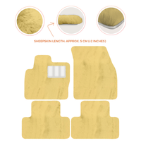 Premium Sheepskin Floor Mats for Range Rover Vehicles (2012-2022)