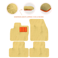 Premium Sheepskin Floor Mats for Range Rover Vehicles (2012-2022)