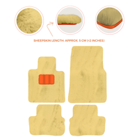 Premium Sheepskin Floor Mats for Rolls-Royce Cullinan (2018-2025)