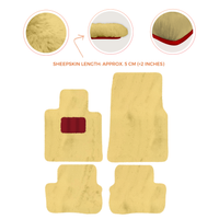 Premium Sheepskin Floor Mats for Rolls-Royce Shadow (1965-1977)