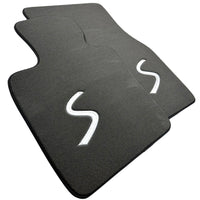 Grey Floor Mats for Mini Cooper / One Electric (2020-2023) - AutoWin