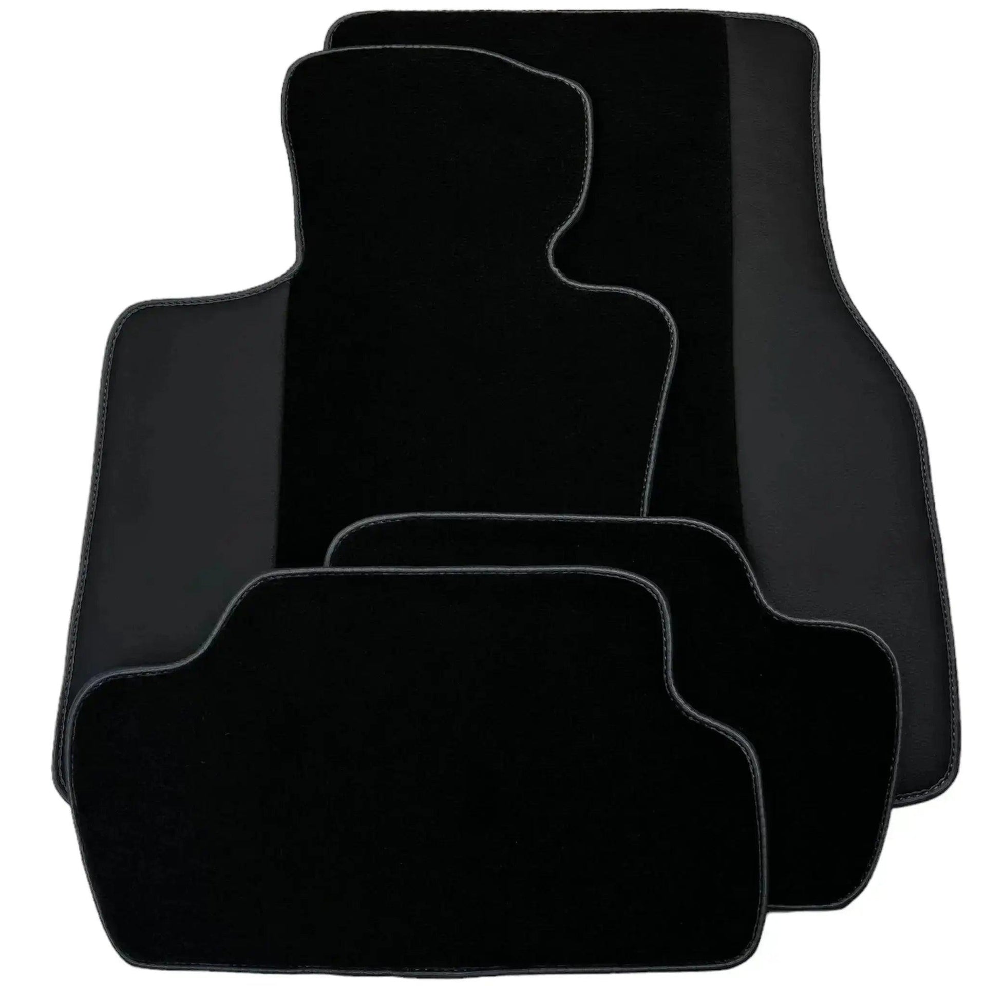 Customizable Black Floor Mats for Mini Cooper / One F55 5-Doors (2015-2023) - AutoWin