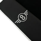 Black Floor Mats for Mini Cooper / One F55 5-Doors (2015-2023) with Leather | White Trim - AutoWin