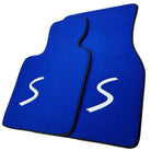 Blue Floor Mats for Mini Cooper/One R50 (2001-2007) - AutoWin