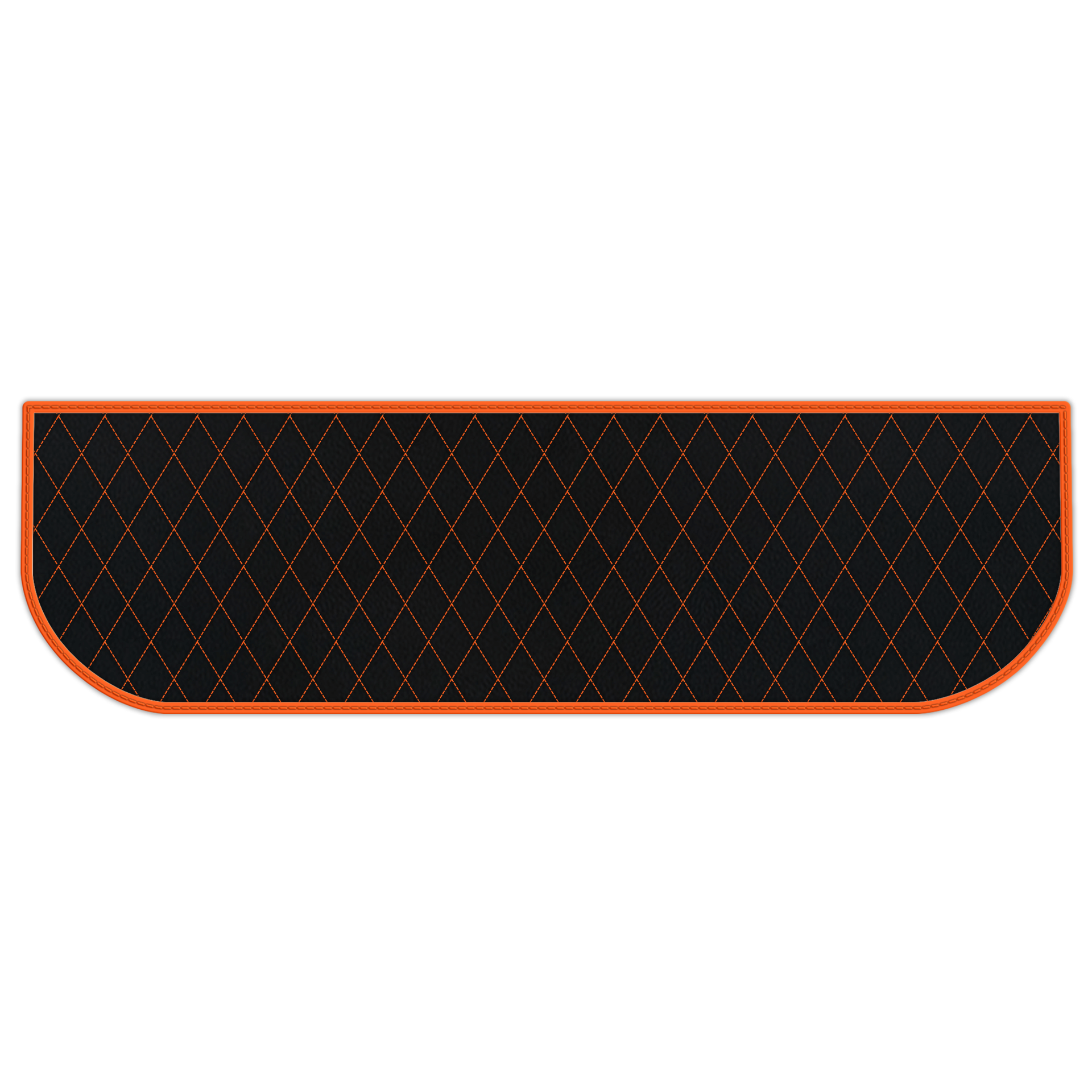 Premium Black Leather Floor Mats for Ferrari Enzo (2002-2004)