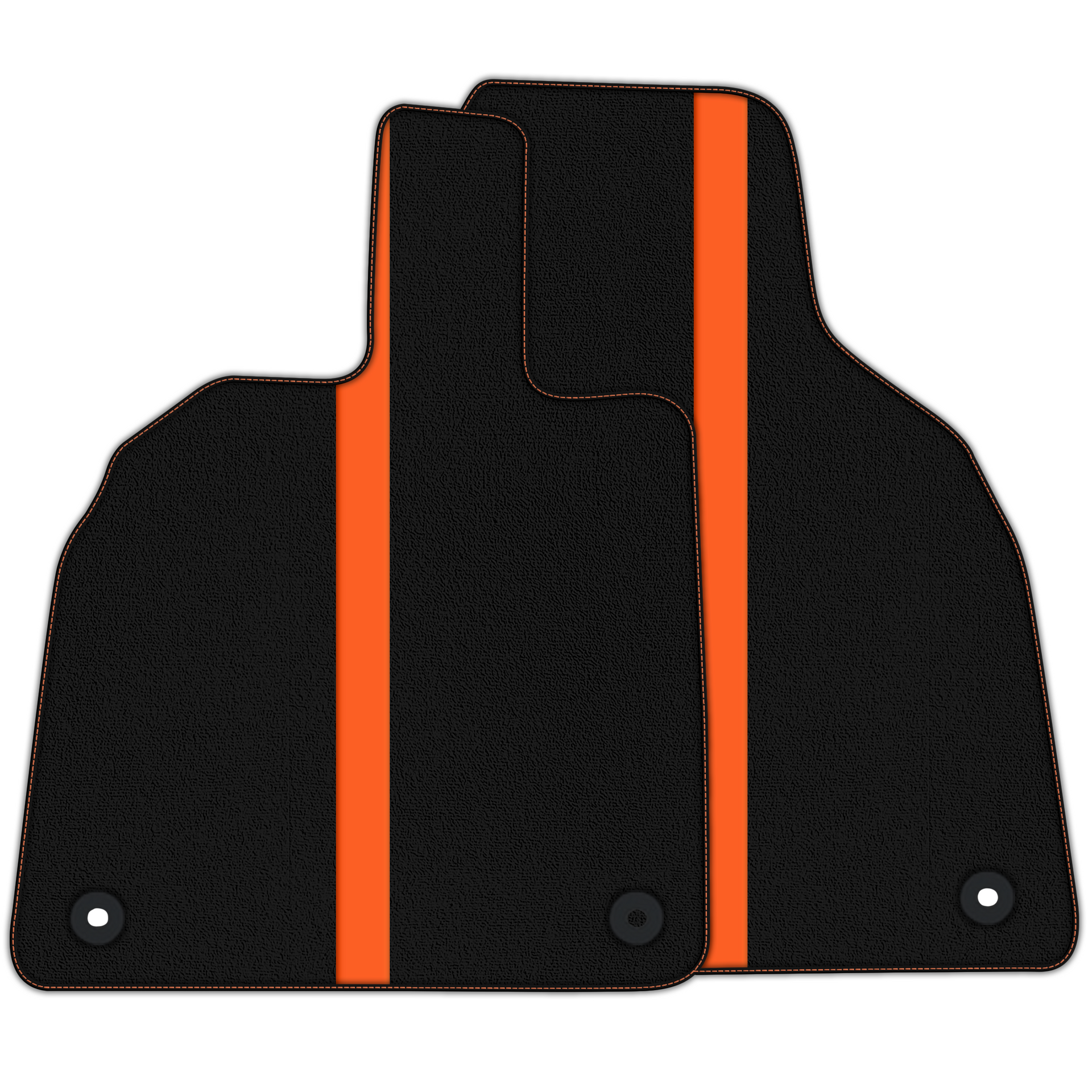 Custom Black Floor Mats for Lamborghini Revuelto (2024-2025)