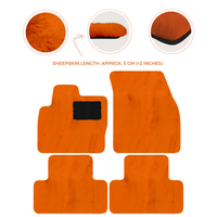 Premium Sheepskin Floor Mats for Range Rover Vehicles (2012-2022)