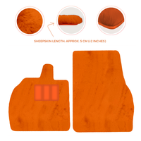 Luxury Sheepskin Floor Mats for Lamborghini Revuelto 2024-2025