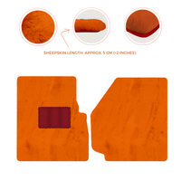 Premium Sheepskin Floor Mats for Land Rover Discovery (2004-2009)