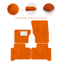 Luxurious Premium Sheepskin Floor Mats for Range Rover (2012-2022)