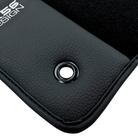 ER56 Design Black Floor Mats for Lincoln MKC (2014-2020) with Leather