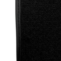 Black Floor Mats for Chevrolet TrailBlazer RG (2011-2024) with Leather | AutoWin