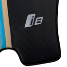 Cream Leather Floor Mats for BMW i8 Series | Elegant Protection