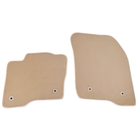 Beige Floor Mats for Lincoln MKX (2015-2018) SUV by AutoWin
