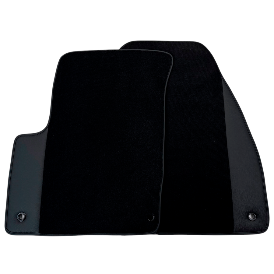 Black Floor Mats for Chrysler Concorde (1993-2004) with Leather | AutoWin