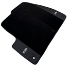 ER56 Design Black Floor Mats for Chevrolet Nubira J200 (2003-2008) with Leather