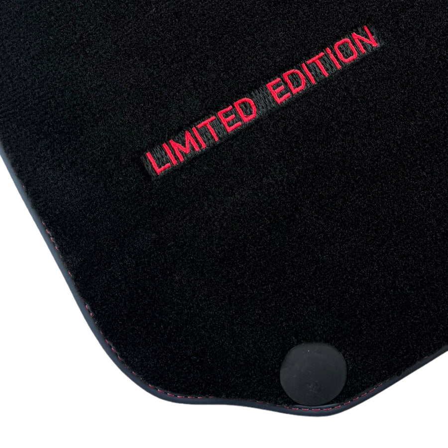 Black Floor Mats For Mercedes Benz A-Class W177 Hybrid (2019-2023) | Limited Edition