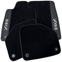 Black Floor Mats for Aston Martin DBX707 (2022-2026) SUV707 (2022-2026) SUV with Leather