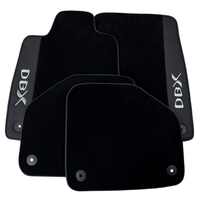 Black Floor Mats for Aston Martin DBX707 (2022-2026) SUV707 (2022-2026) SUV with Leather