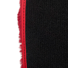 Red Sheepskin Floor Mats For Rolls Royce Ghost Series II (2021-2024) ER56 Design Brand