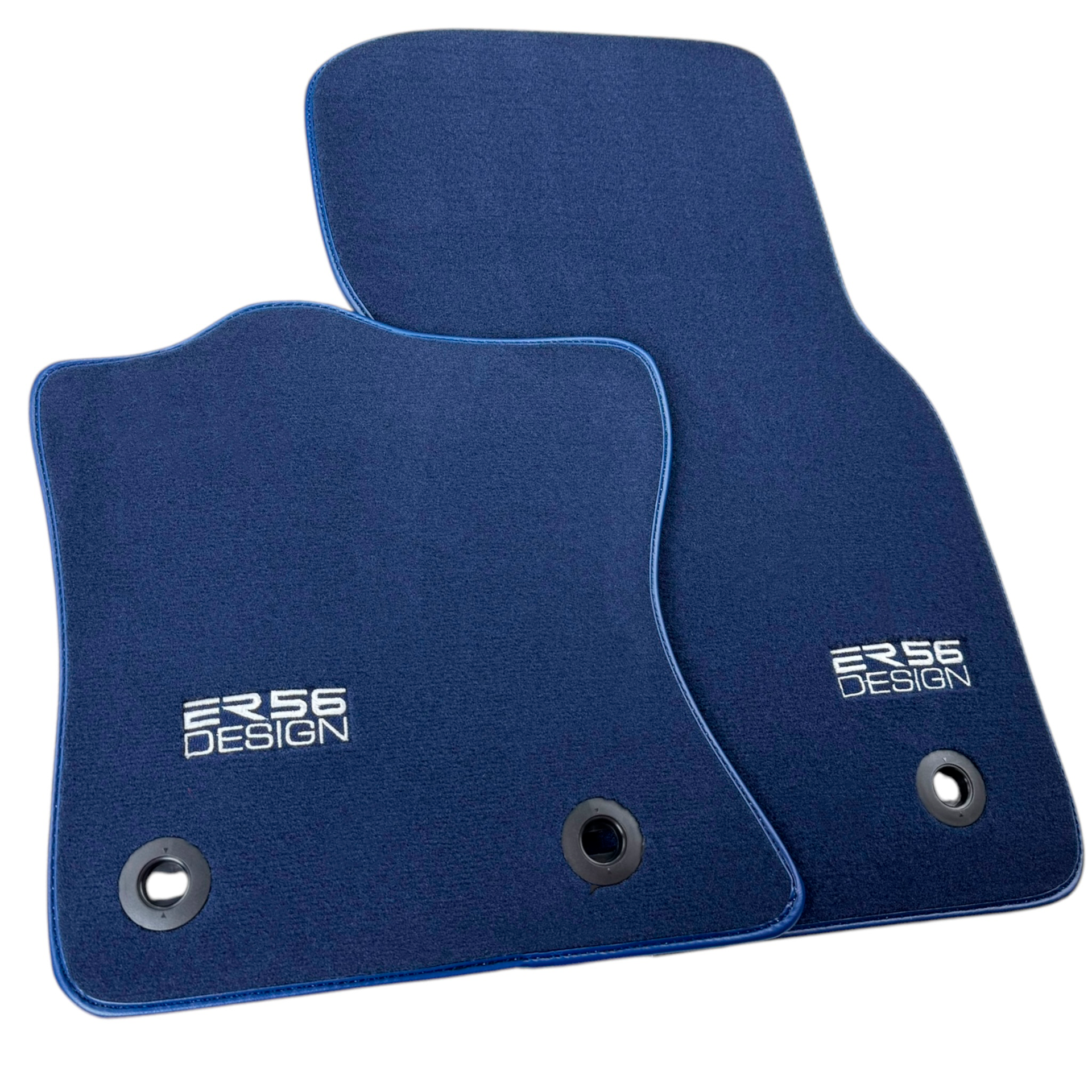 Dark Blue Floor Mats for Jaguar XE (2019-2024)| ER56 Design