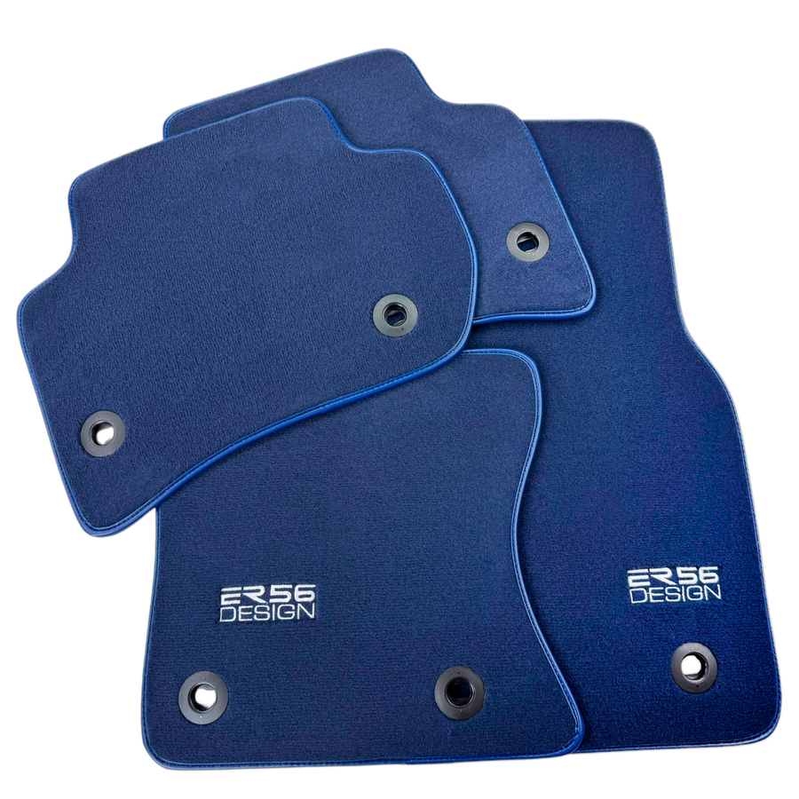 Dark Blue Floor Mats for Jaguar F-Pace (2021-2024) Plug-in Hybrid| ER56 Design