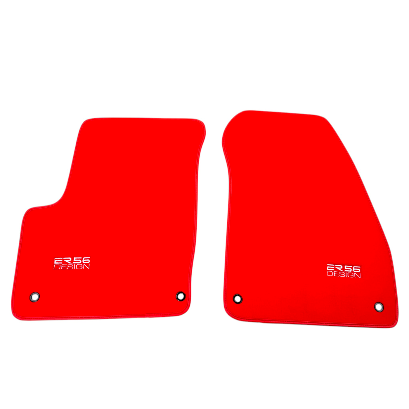 Red Floor Mats for Chevrolet Captiva 5-door SUV (2006-2024) by ER56 Design