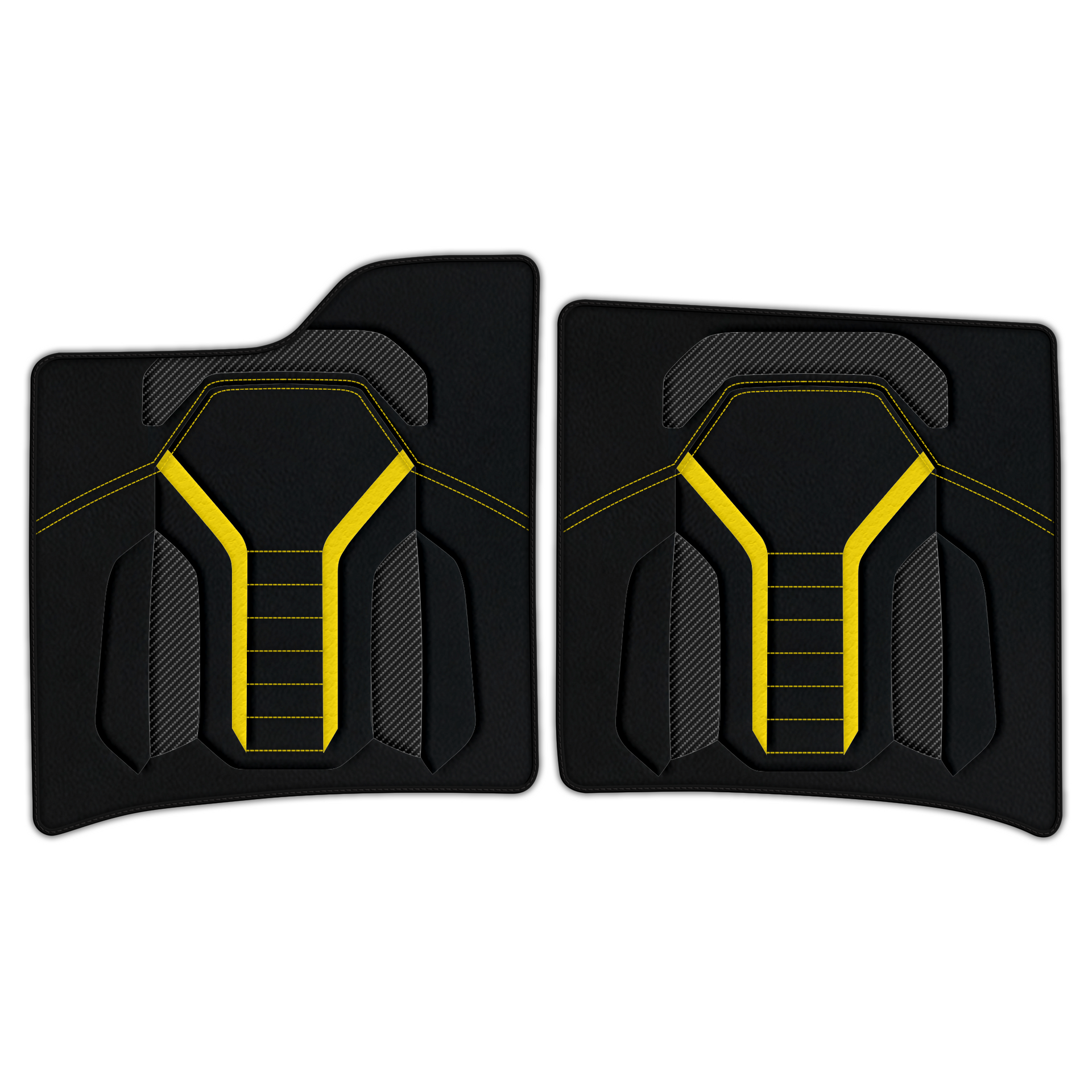 Customizable Leather Floor Mats for Ferrari 12Cilindri - AW23 Pattern