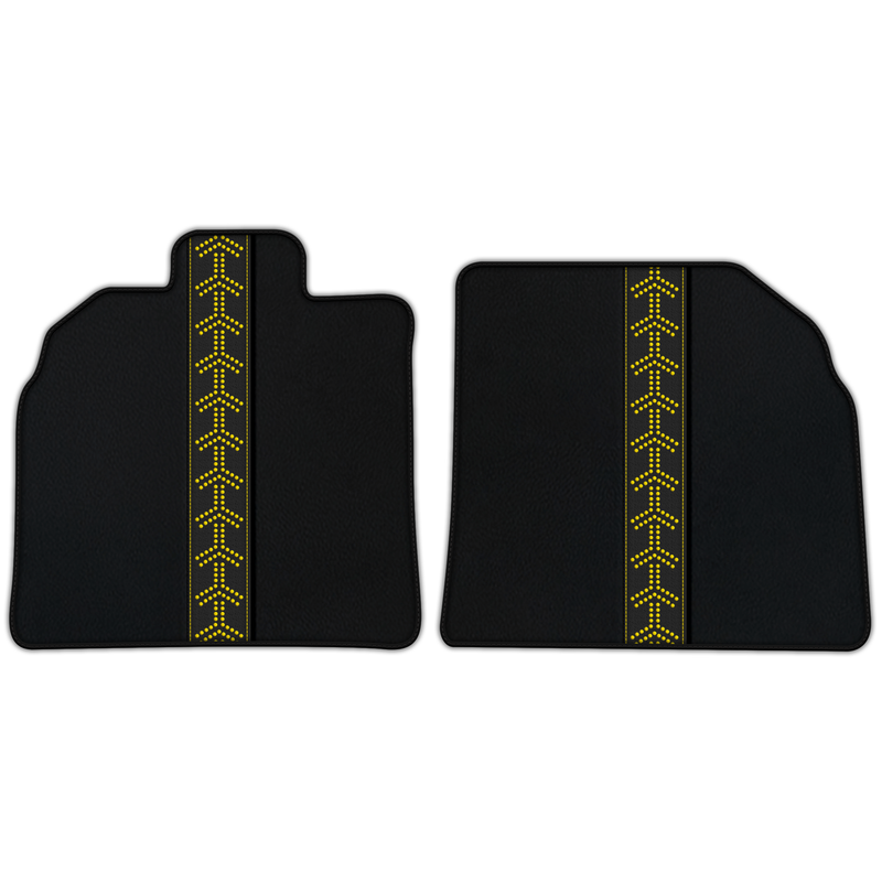 Customizable Leather Floor Mats with AW44 Pattern for Lamborghini Aventador SV (2012-2022)