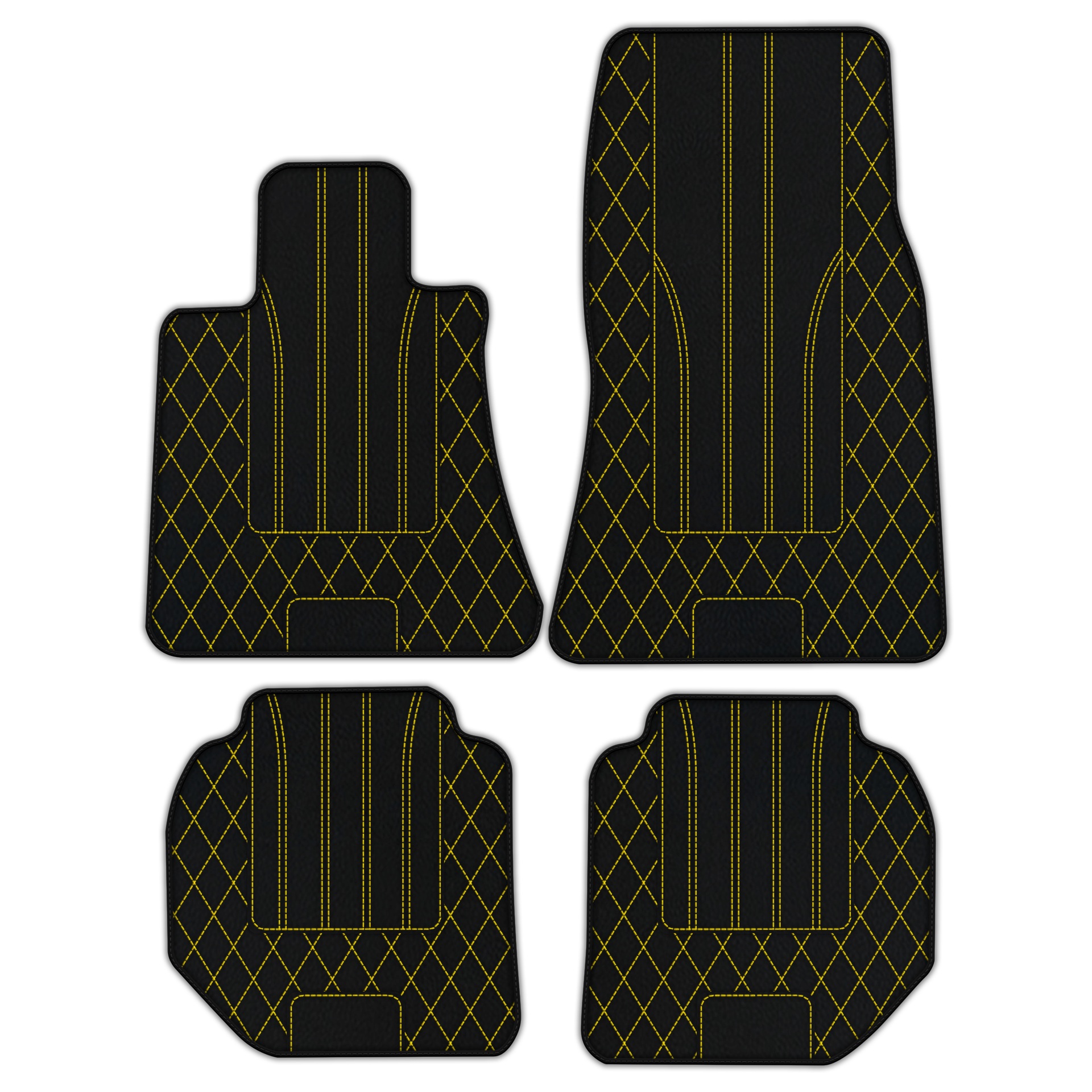 Custom Rolls Royce Ghost Leather Mats | AW14 Pattern (2021-2024)