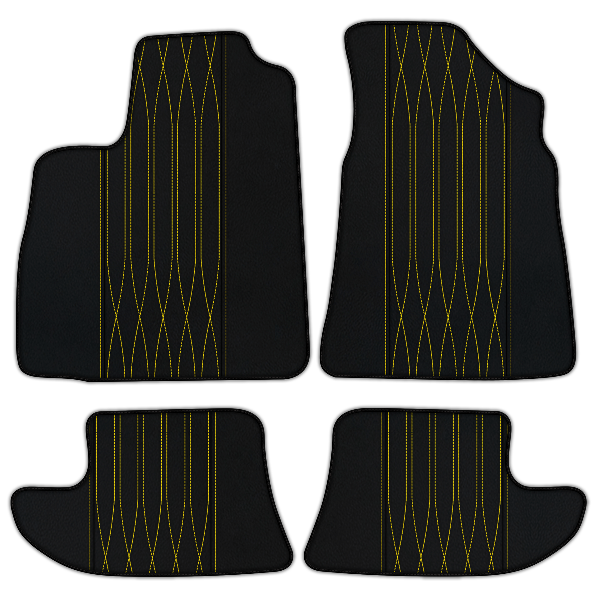 Customizable Leather Floor Mats for Bentley Bentayga 2015-2023
