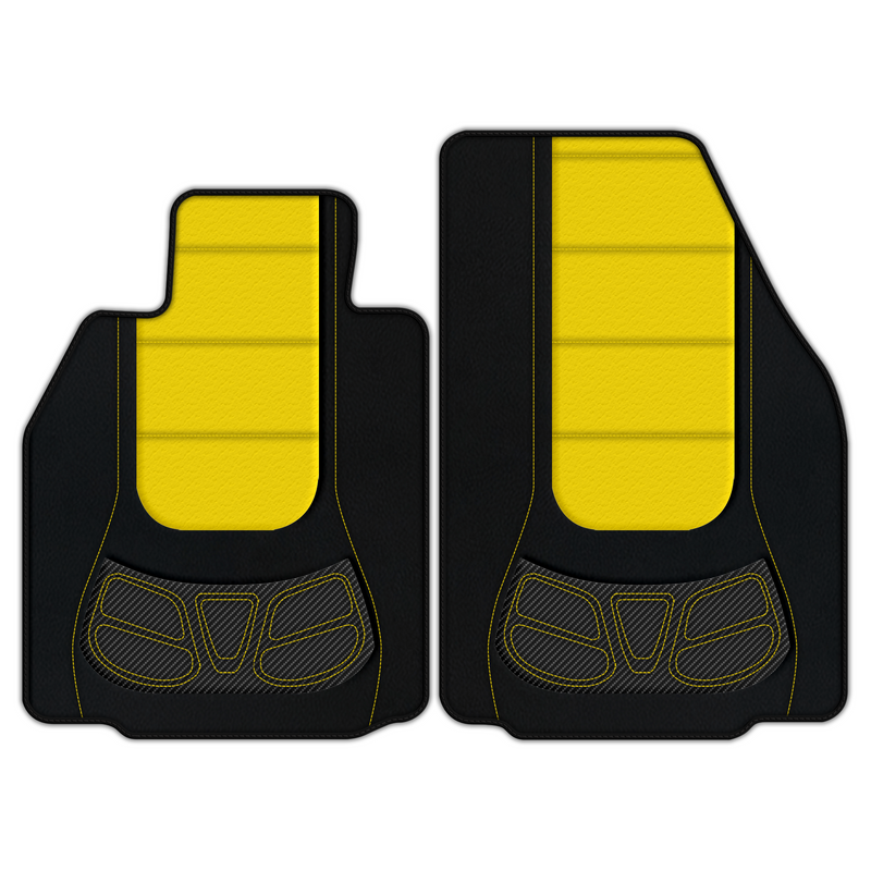 Customizable Leather Floor Mats with AW42 Pattern for Porsche 911 GT3 RS (997) 2006–2011