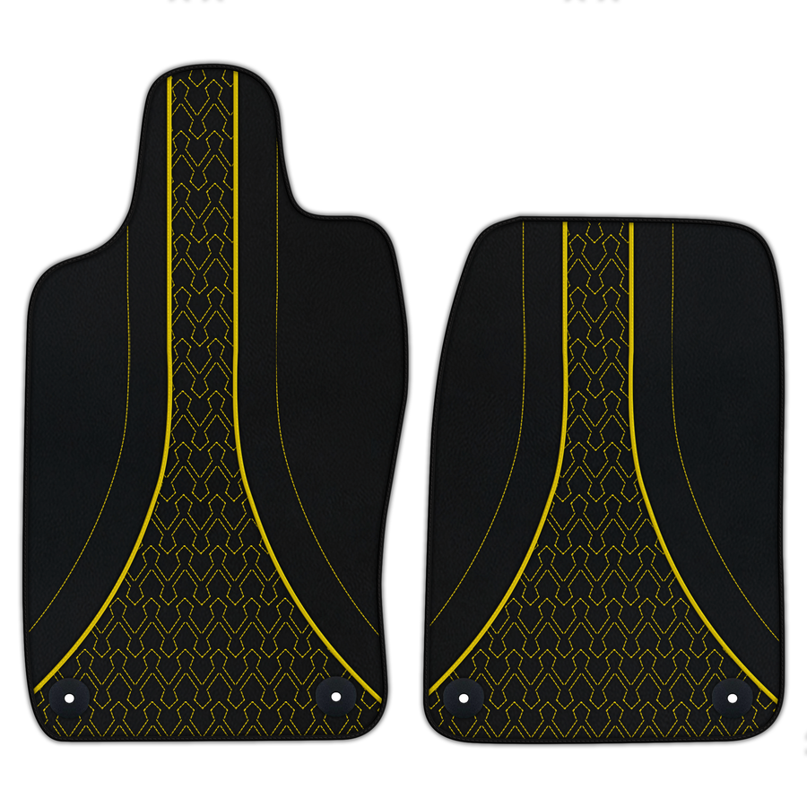 Premium Custom Leather Floor Mats for Aston Martin DBS Superleggera Volante (2019-2023) Convertible