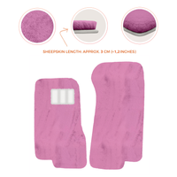 Luxury Sheepskin Floor Mats for Aston Martin V8 Coupe Special Volante (96-03)