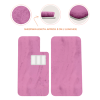 Premium Sheepskin Floor Mats for Aston Martin V8 Virage (1989-1995) Coupe