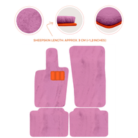 Luxury Sheepskin Floor Mats for Porsche Panamera (2017-2023)