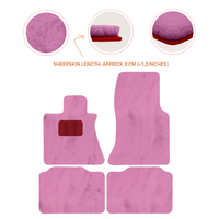 Premium Sheepskin Floor Mats for Rolls-Royce Phantom Sedan (2003-2016)
