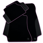 Customizable Black Floor Mats For Mercedes Benz V-Class 447 Front (2019-2023)