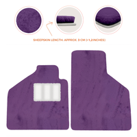 Premium Sheepskin Floor Mats for Lamborghini Aventador (2012-2022)